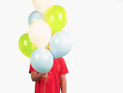 Austin Mahone With Balloons GIF