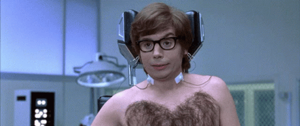 Austin Powers Giving Salute GIF