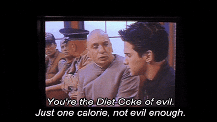 Austin Powers Mole Diet Coke Of Evil GIF