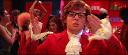 Austin Powers Mole Fantastic Performace GIF