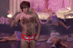 Austin Powers Mole Feels Ashamed GIF