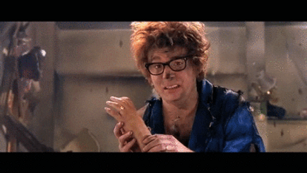 Austin Powers Mole I'm Single Again GIF