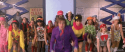 Austin Powers Mole In A Group Dance GIF