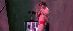 Austin Powers Mole Making A Show GIF