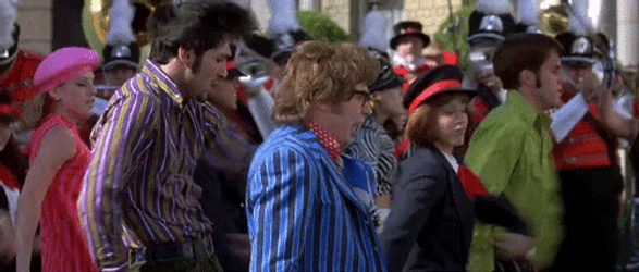 Austin Powers Mole Street Performance GIF