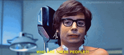 Austin Powers Mole Who Are These People GIF