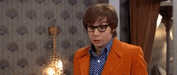 Austin Powers Nerd Alert GIF