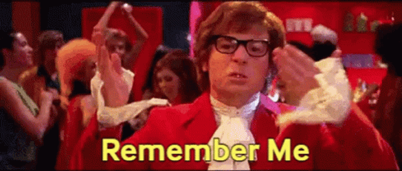 Austin Powers Remember Me GIF