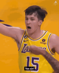 Austin Reaves Discusses GIF