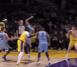 Austin Reaves Game Winner GIF