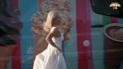 Australian Celebrity Speed Walking GIF