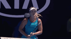 Australian Open CoCo Vandeweghe Fist Pump GIF