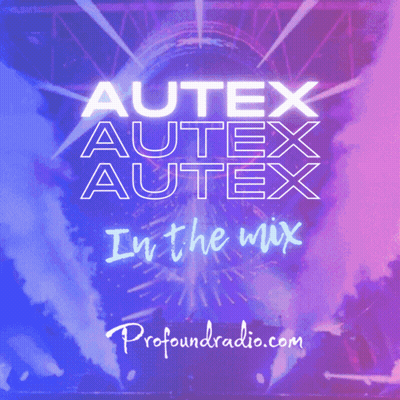 Autex In The Mix Poster Purple Background GIF