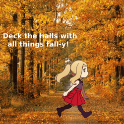 Autumn Falls Serena Anime Pokemon GIF