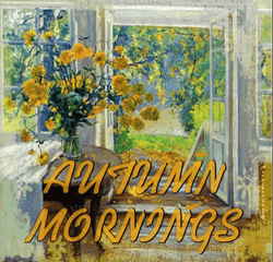 Autumn Morning Falling Leaves GIF