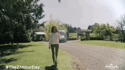 Autumn Reeser Carefree Power Walking GIF