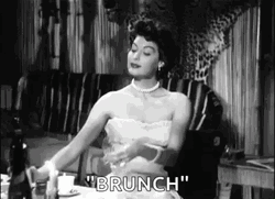 Ava Gardner Brunch GIF