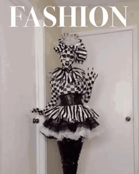 Avant-Garde Unique Fashion GIF