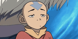 Avatar Aang Surprise Smile GIF