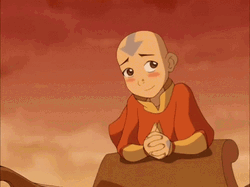 Avatar Aang Twiddling Thumbs GIF