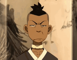 Avatar Sokka Eye Twitching  GIF