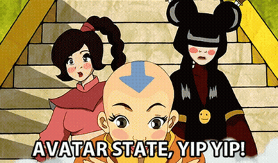 Avatar State Yip Yip Cartoon GIF