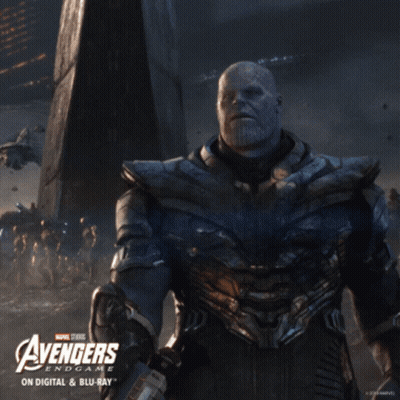 Avengers Endgame Thanos Holding Sword GIF