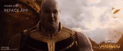 Avengers Infinity War Poster GIF