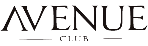 Avenue Club Logo Black And White Sticker