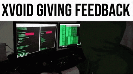 Avoiding Giving Feedback GIF