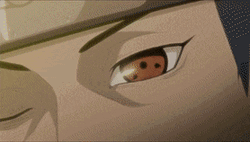 Awakening Mangekyou Sharingan GIF
