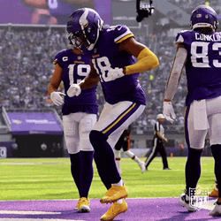 Awesome Justin Jefferson Griddy Dance GIF