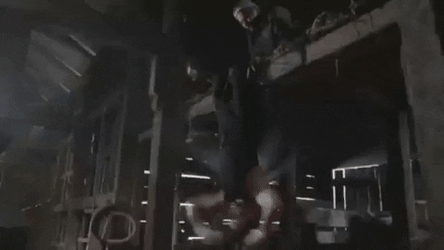 Awesome Man Pull Up Training GIF