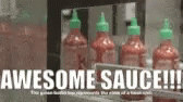 Awesome Sauce Rolling In Line GIF