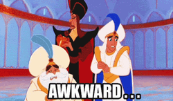 Awkward Disney Aladdin GIF