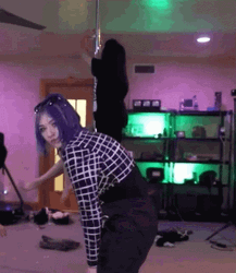 Awkward Friend Pole Dancing GIF