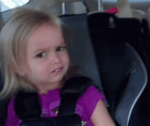 Awkward Gaze Baby Meme GIF