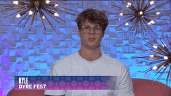 Awkward Kyle Pouting GIF