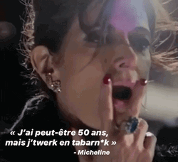 Awkward Lick V Finger GIF