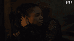 Awkward Nesta Cooper Looking Away GIF