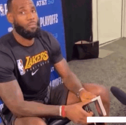 Awkward Pose Lebron Missing Dunk GIF