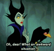 Awkward Situation With Maleficent