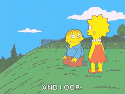 Awkward The Simpsons And I Oop GIF