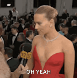 Aww Yeah Scarlet Johanson GIF