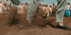 Axe Throwing Indian Slow Motion GIF