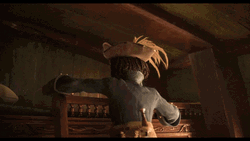 Axe Throwing The Sea Beast GIF