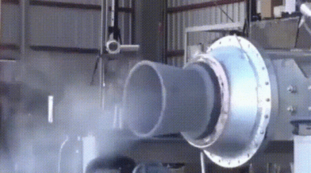 Axial Flow Turbine Engine Fire GIF