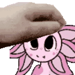Axolotl Pat Sticker GIF