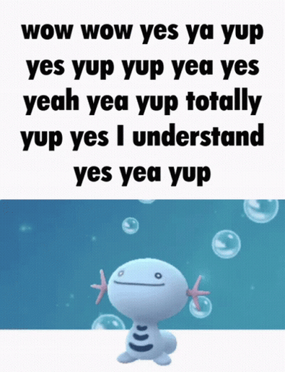 Axolotl Saying Wow Wow Yes Yup GIF