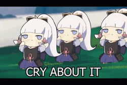Ayaka Cry About It GIF